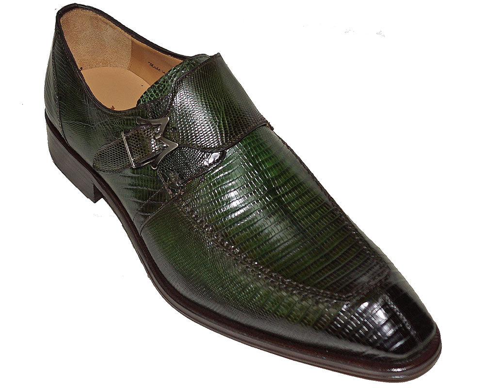 Mezlan Lizard Buckle Shoes # 50253
