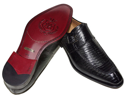 Mezlan Lizard Buckle Shoes # 50253