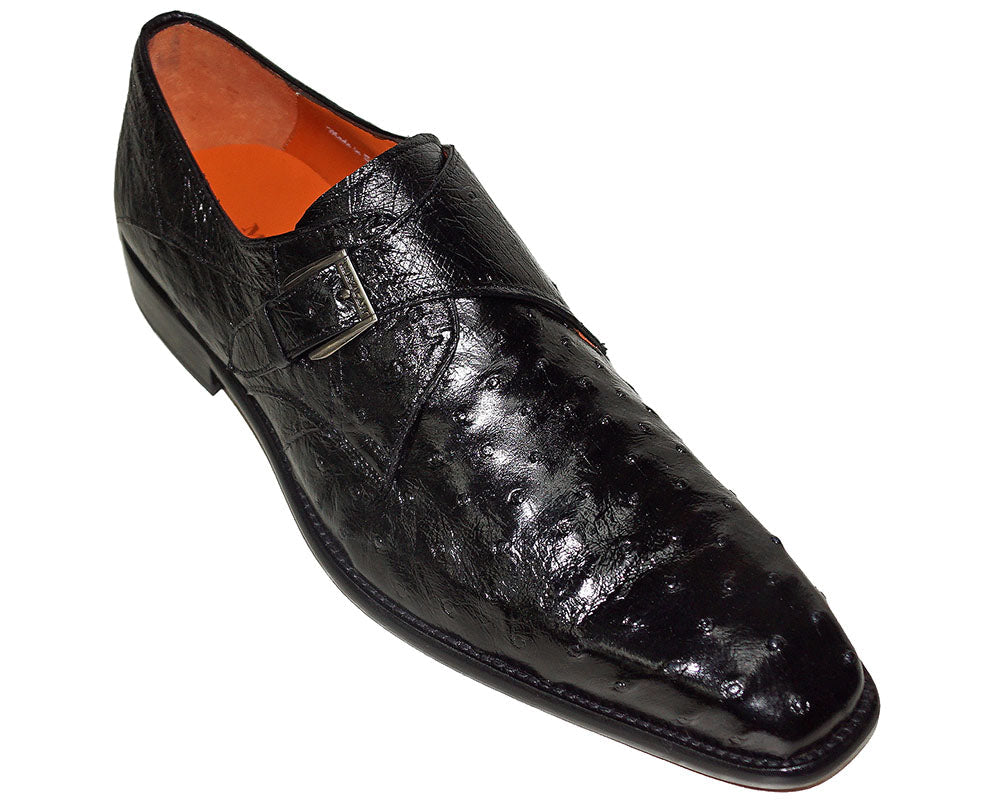 Mezlan Buckle Ostrich Shoes # 50158