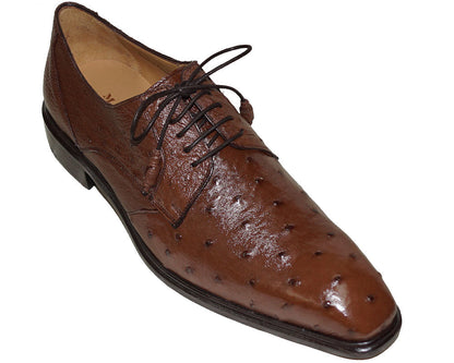 Mezlan Ostrich Lace-Up Shoes # 50244