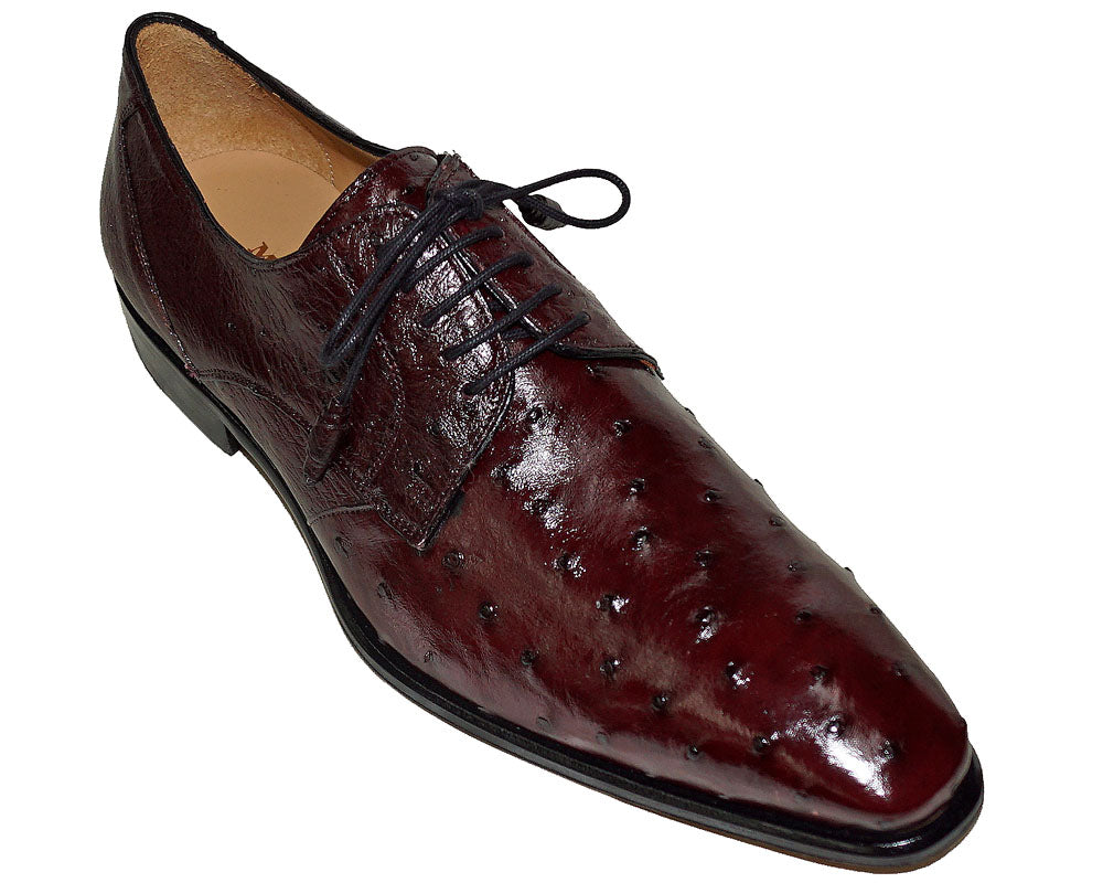 Mezlan Ostrich Lace-Up Shoes # 50246