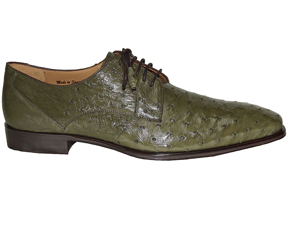 Mezlan Ostrich Lace-Up Shoes # 50246