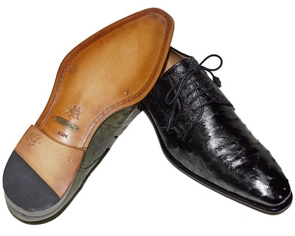 Mezlan Ostrich Lace-Up Shoes # 50246