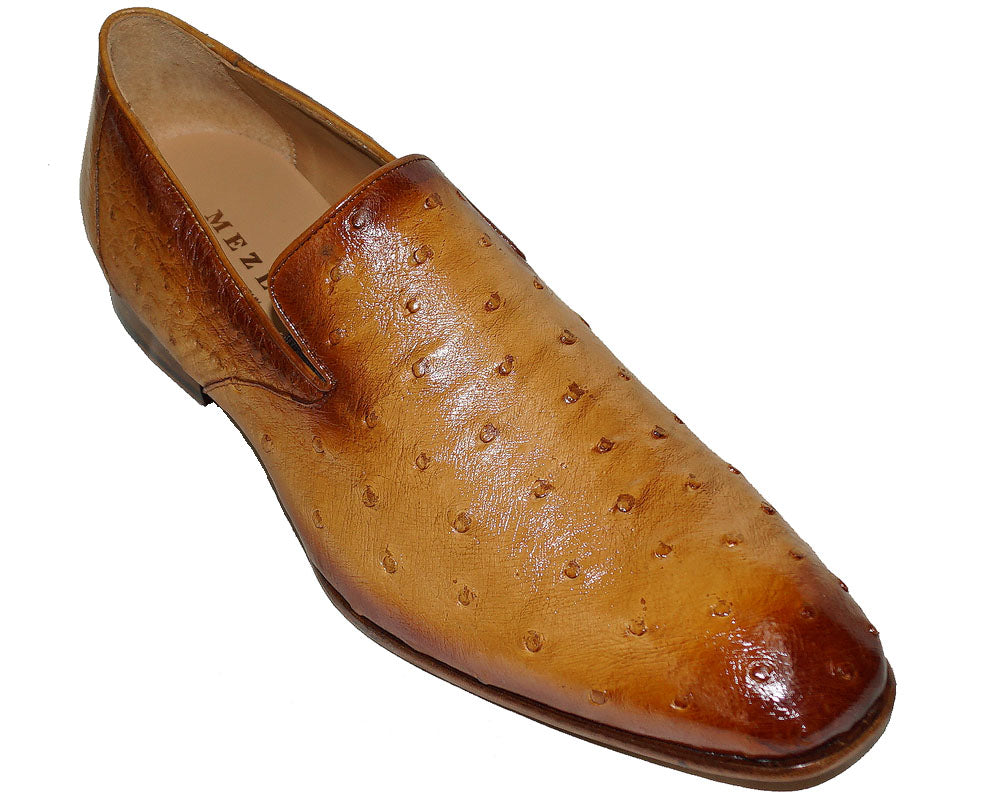 Mezlan Ostrich Slip-On Shoes # 50247