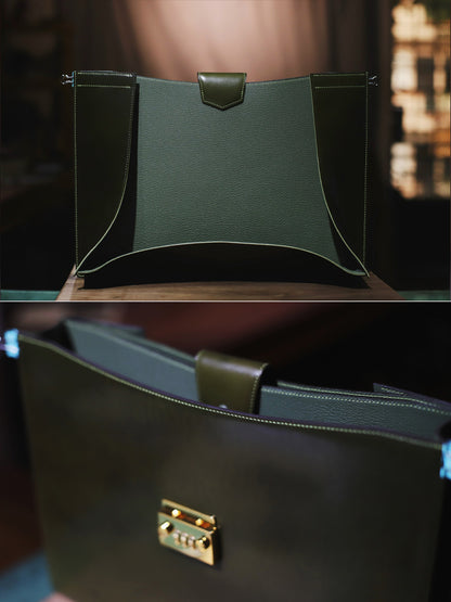 Shell Cordovan Briefcase