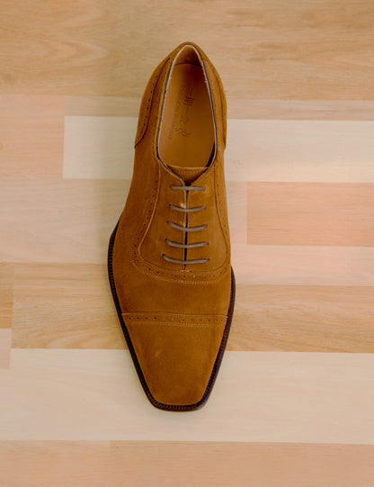 Snuff Suede Adelaide Oxford