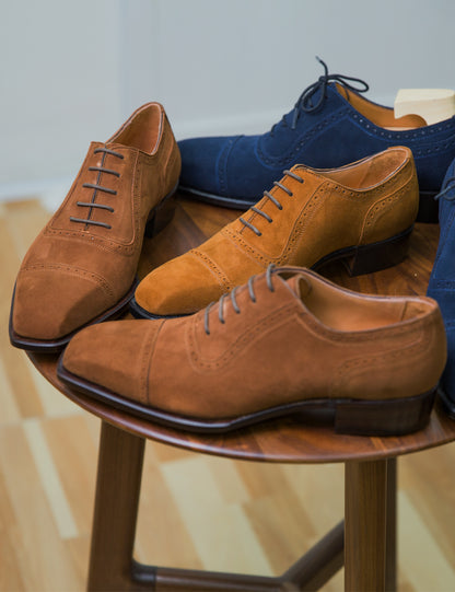Snuff Suede Adelaide Oxford