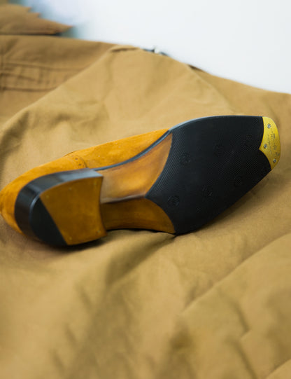 Tobacco Suede Adelaide Oxford