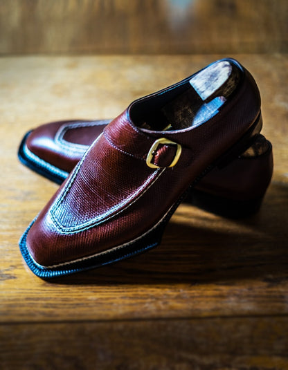 Darkbrown Horween Pioneer Vintage Single Monkstrap