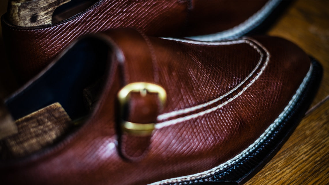 Darkbrown Horween Pioneer Vintage Single Monkstrap