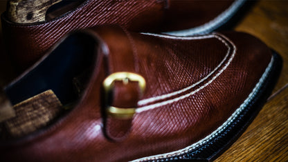Darkbrown Horween Pioneer Vintage Single Monkstrap