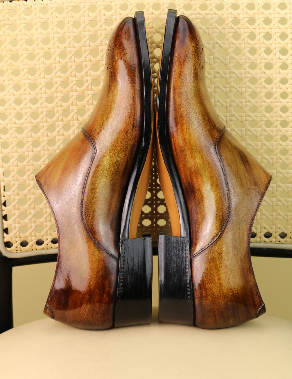 AKI – Single Monk Strap on Chisel Almond Last