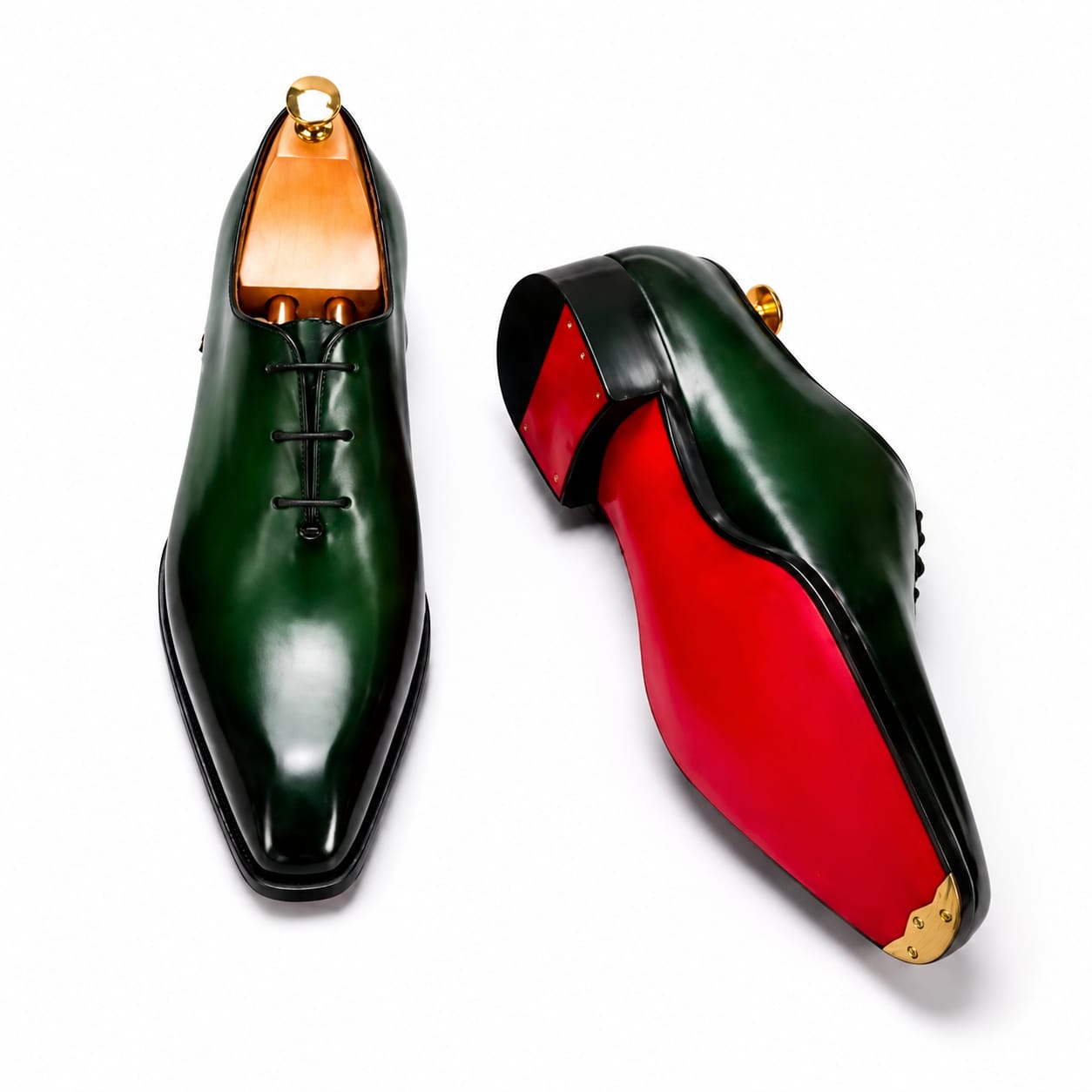 Men’s Cream Leather-Style Buckle Loafers | Premium Formal Slip-On Dress Shoes