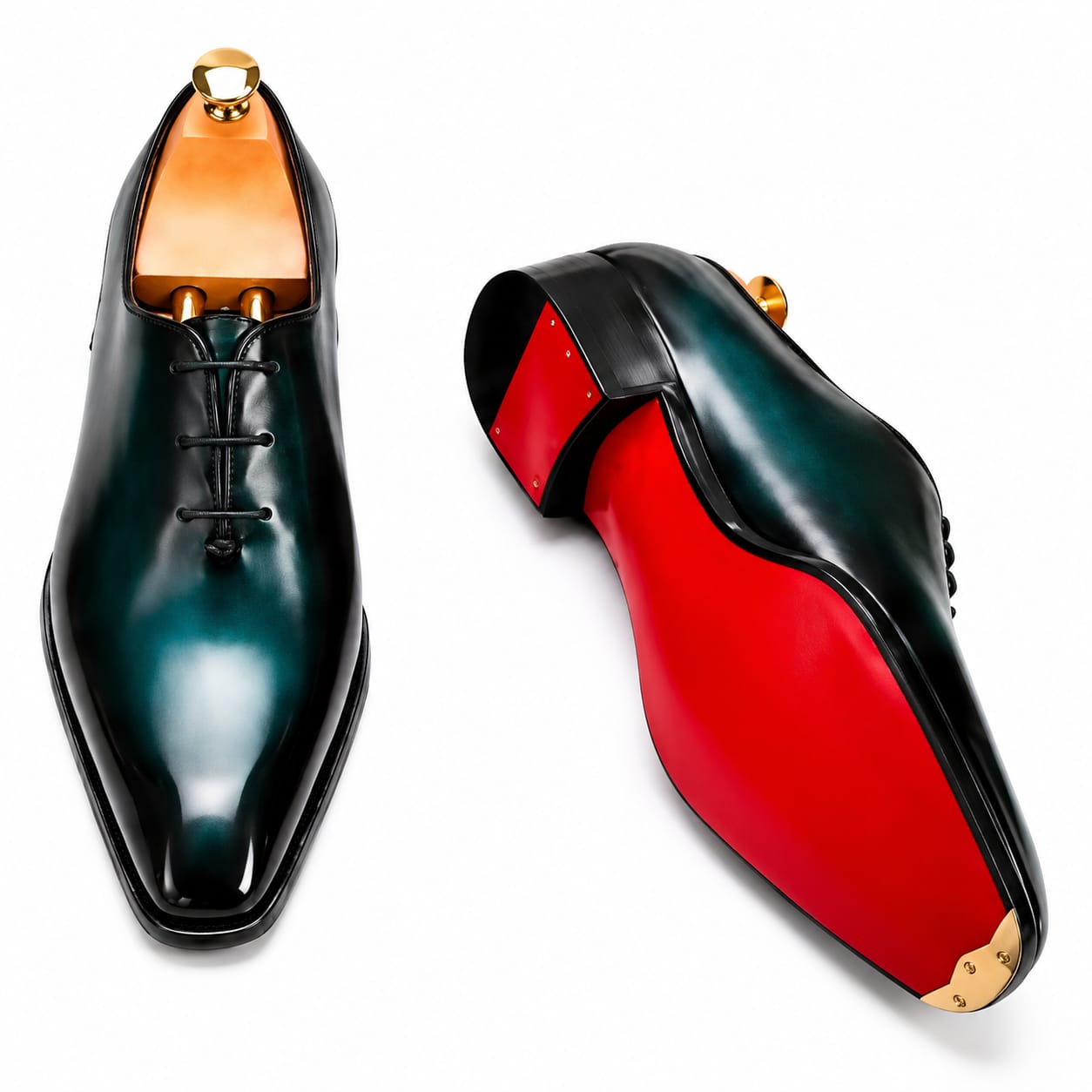 Men’s Cream Leather-Style Buckle Loafers | Premium Formal Slip-On Dress Shoes