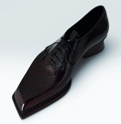 The Obsidian Vanguard Oxblood Oxford Shoes